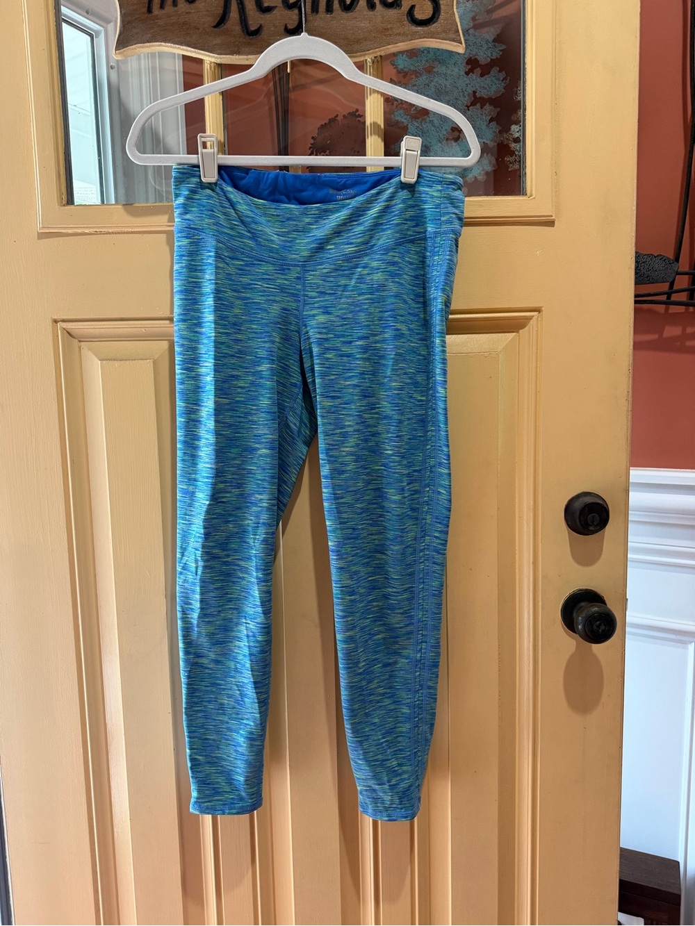 Luxletic Weekender Legging - Brilliant Blue Space Dye